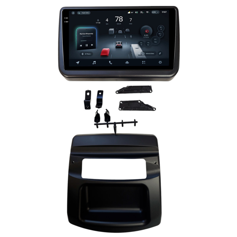 Android head unit Teyes CC4 Pro 12+256 Gb Nissan NOTE 2005-2012 Black 9" 2k