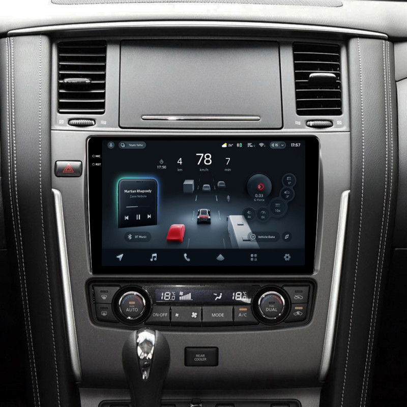 Android head unit Teyes CC4 Pro 12+256 Gb Nissan Patrol 6 Y62 2010-2020 (F2) 10" 2k