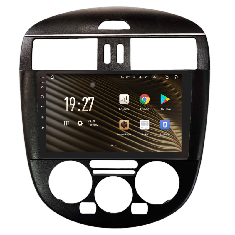 Android head unit SIGMA S10432 ANDROID 10 4+32 Gb 4G DSP Nissan TIIDA 2011-2015 MT AC 10"
