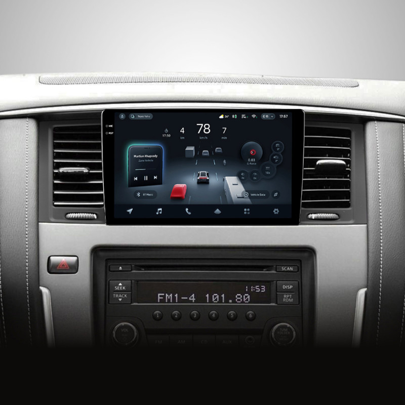 Android head unit Teyes CC4 Pro 12+256 Gb Nissan Patrol 6 VI Y62 2010-2020 (F1) 9" 2k (L1)