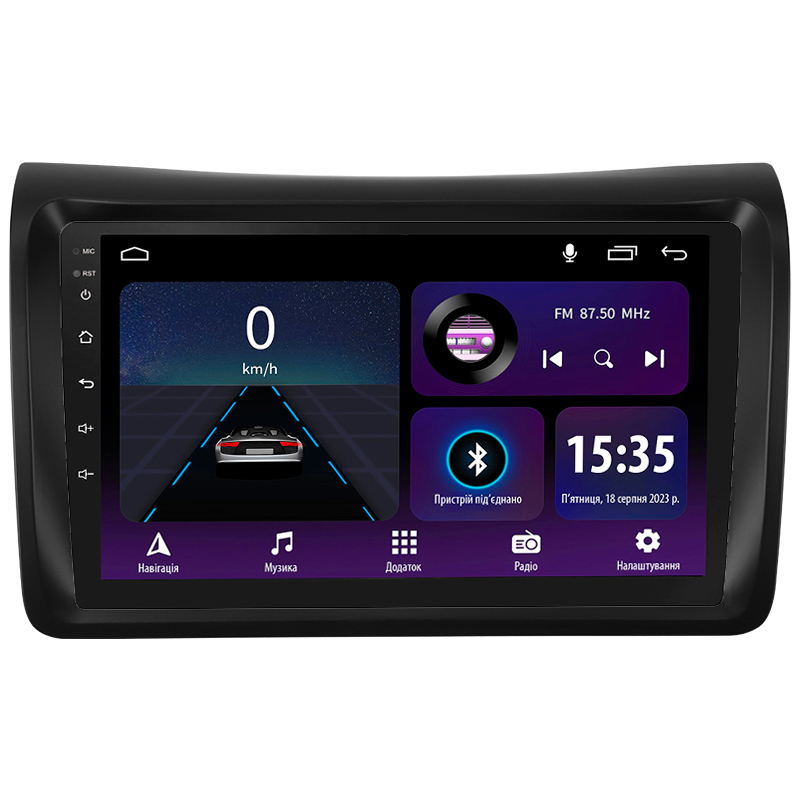 Android head unit SIGMA E9232 ANDROID 10 2+32 Gb Nissan NV350 Caravan 2012-2023 9"