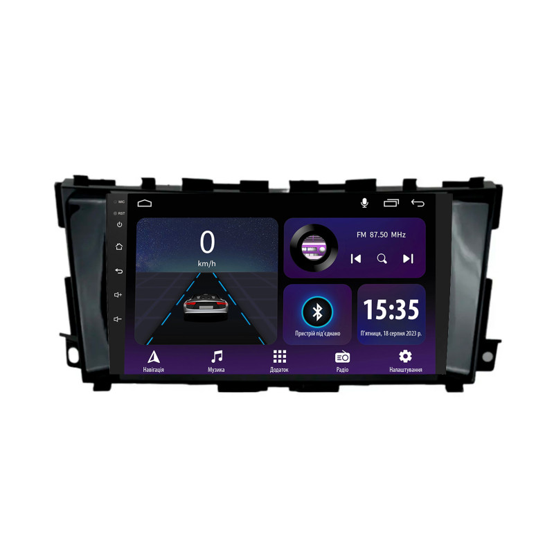 Android head unit SIGMA E9232 ANDROID 10 2+32 Gb Nissan Teana Altima 2013-2018 9"