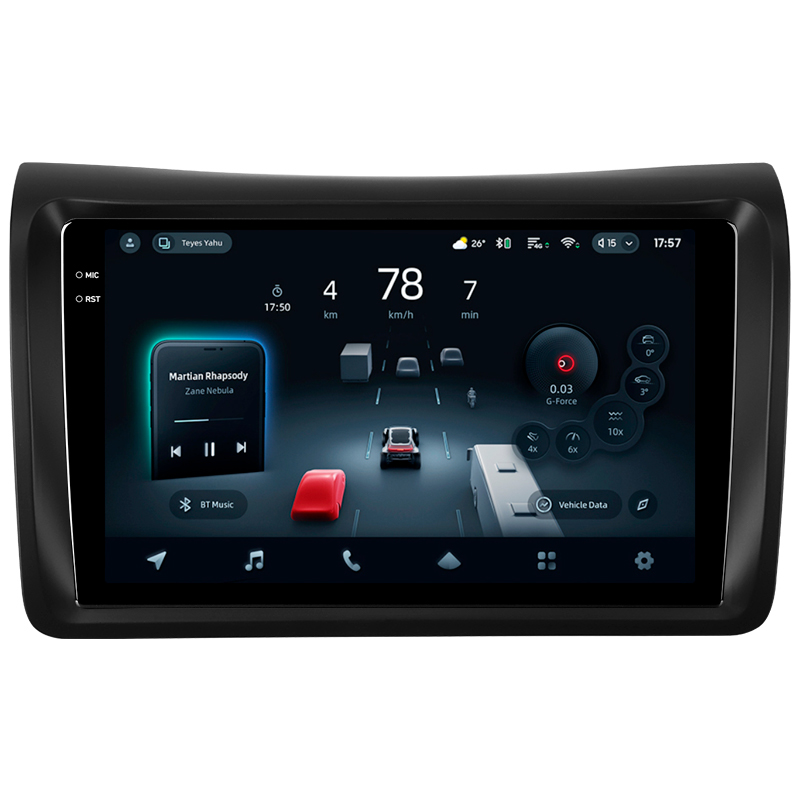 Android head unit Teyes CC4 Pro 12+256 Gb Nissan NV350 Caravan 2012-2023 9" 2k