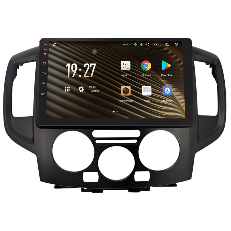 Android head unit SIGMA S9432 ANDROID 10 4+32 Gb 4G DSP Nissan NV200 2010-2018 Black 9"