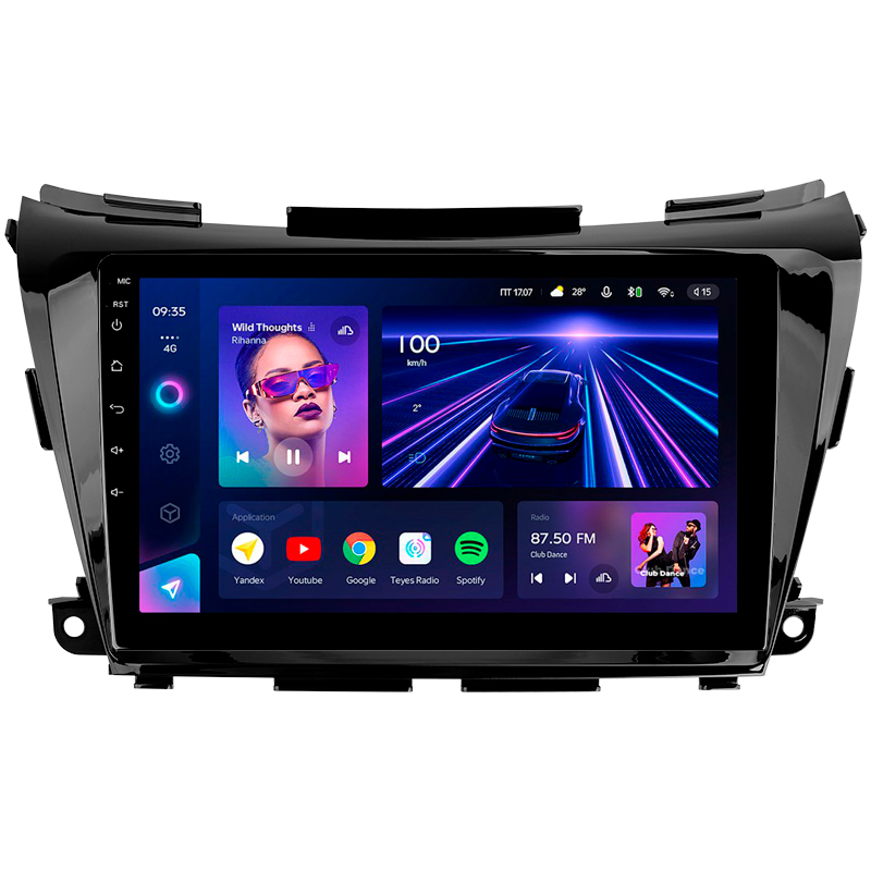 Android head unit Teyes CC3 4+32 Gb Nissan Murano 3 Z52 2014-2020 10"