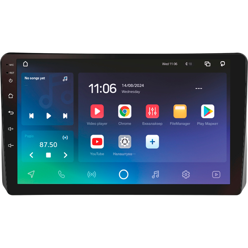 Android head unit SIGMA PRO 9464 ANDROID 10 4+64 Gb 4G DSP Nissan Teana J31 2003-2008 (F1) 9" (L1)