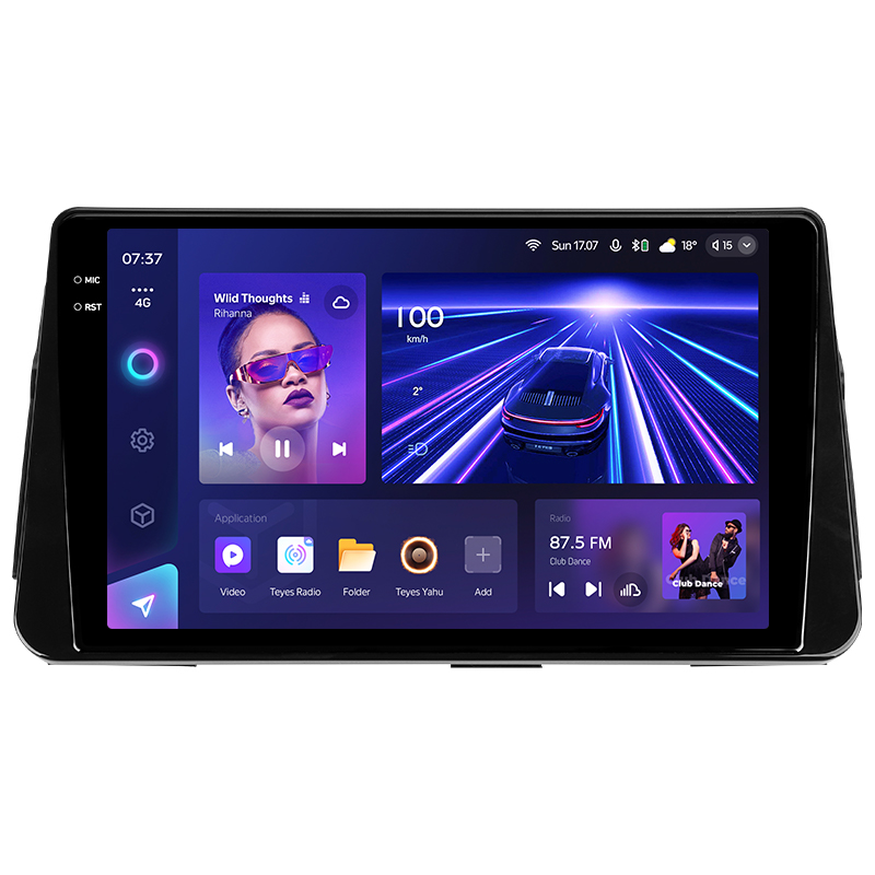 Android head unit Teyes CC3 4+32 Gb Nissan Kicks P15 2017-2021 10" 2k
