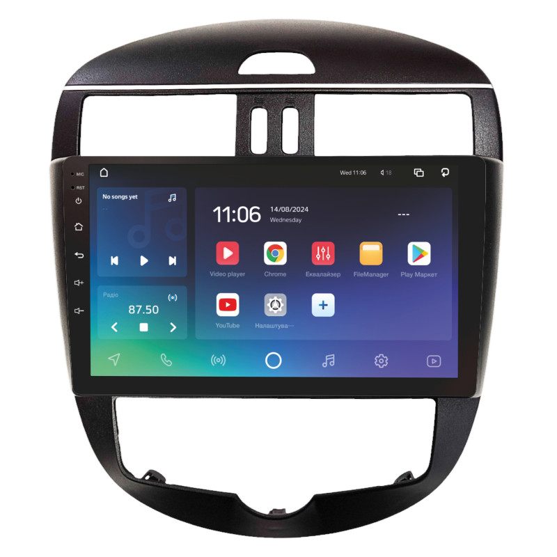 Android head unit SIGMA X10432 ANDROID 10 4+32 Gb 4G DSP Nissan TIIDA 2011-2015 AT AC 10"