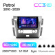 Android head unit Teyes CC3 6+128 Gb with 360° surround view° Nissan Patrol 6 Y62 2010-2020 (F2) 10" 2k