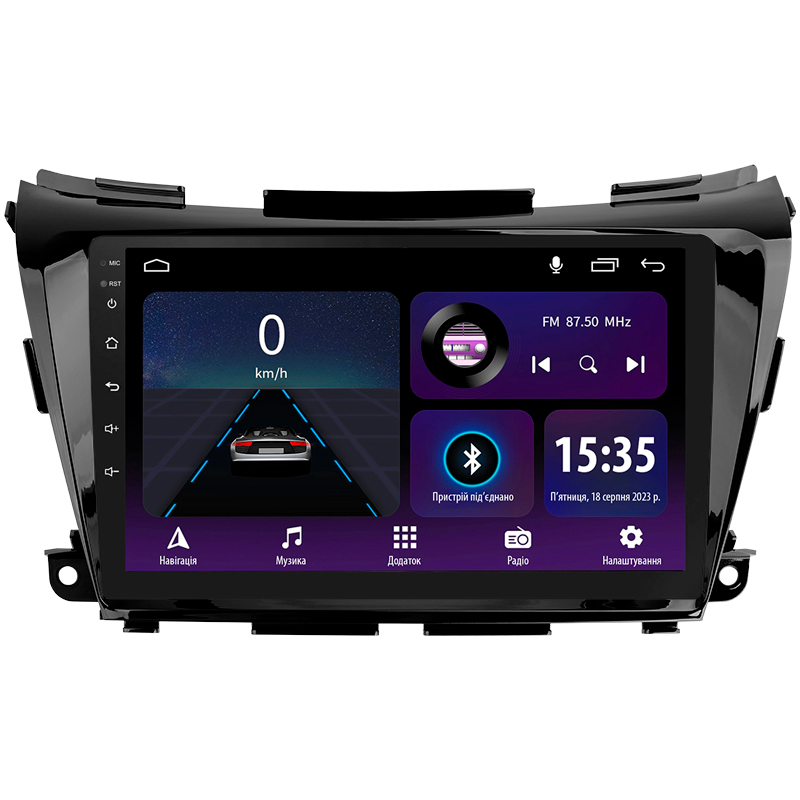 Android head unit SIGMA E10232 ANDROID 10 2+32 Gb Nissan Murano 3 Z52 2014-2020 10"