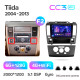 Android head unit Teyes CC3 6+128 Gb with 360° surround view° Nissan Tiida C11 2004-2013 (F2) 9" 2k