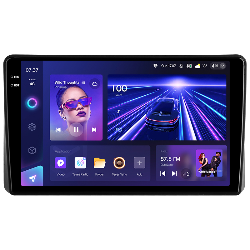 Android head unit Teyes CC3 4+64 Gb Nissan Teana J31 2003-2008 (F1) 9" 2k (L1)