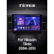 Android head unit Teyes CC3 4+64 Gb Nissan Tiida C11 2004-2013 (F1) 9" 2k