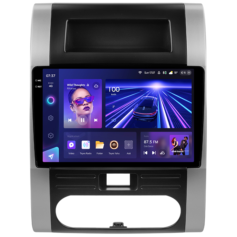 Android head unit Teyes CC3 6+128 Gb Nissan X-Trail X Trail 2 T31 2007-2015 10" 2k