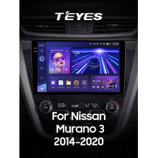 Android head unit Teyes CC3 6+128 Gb Nissan Murano 3 Z52 2014-2020 10" 2k