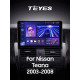 Android head unit Teyes CC3 6+128 Gb Nissan Teana J31 2003-2008 (F1) 9" 2k (L1)