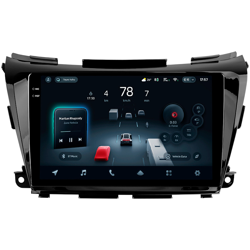 Android head unit Teyes CC4 Pro 8+128 Gb Nissan Murano 3 Z52 2014-2020 10" 2k