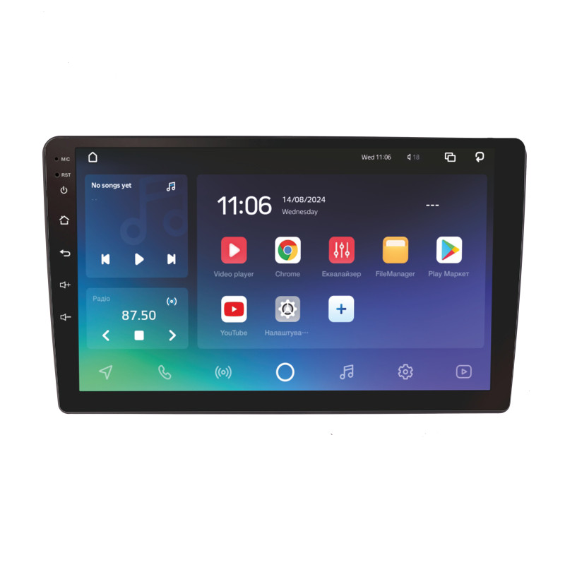 Android head unit SIGMA X9432 ANDROID 10 4+32 Gb 4G DSP Nissan TIIDA 2005-2010 9"