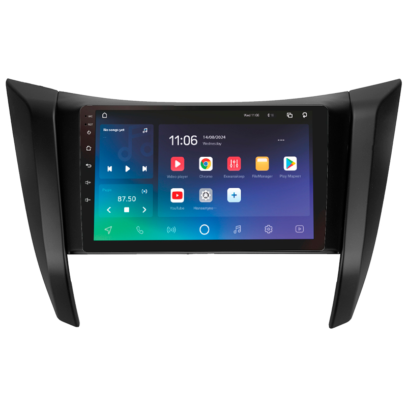 Android head unit SIGMA X9432 ANDROID 10 4+32 Gb 4G DSP Nissan Navara D23 IV 4 2014-2021 (B) 9" (L1)