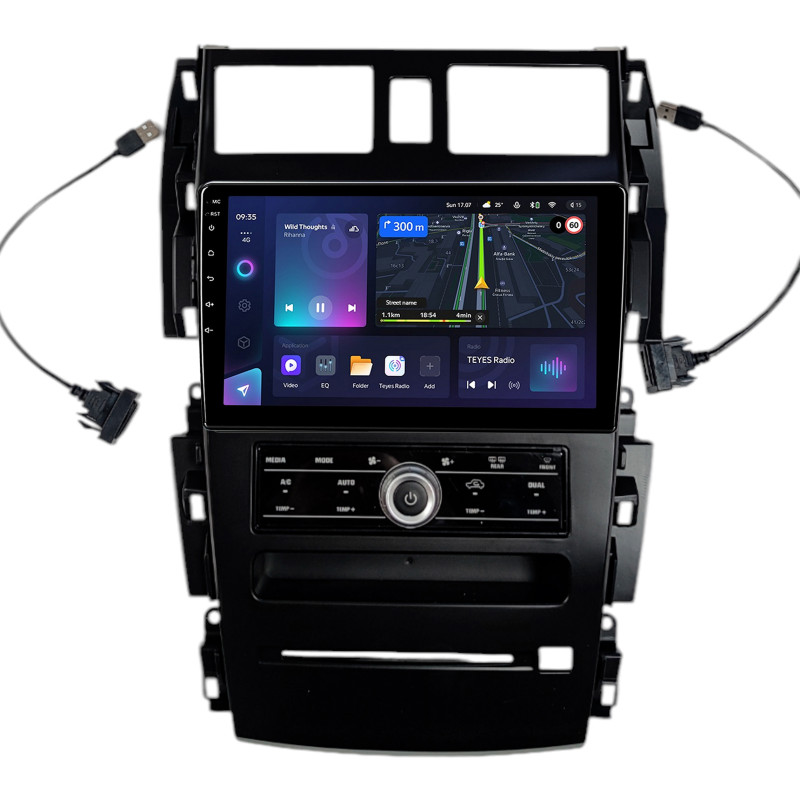 Android head unit Teyes CC3L 4+64 Gb Nissan ALTIMA TEANA 2003-2007 9" (L3)