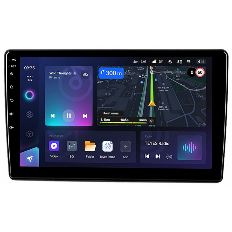 Android head unit Teyes CC3L 4+32 Gb Nissan Rogue Sport Qashqai 2008-2013 10"