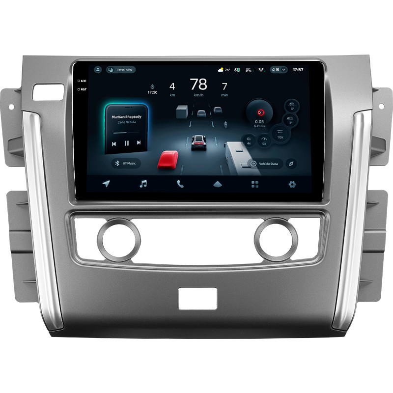 Android head unit Teyes CC4 Pro 8+128 Gb Nissan Patrol 6 Y62 2010-2020 (F2) 10" 2k