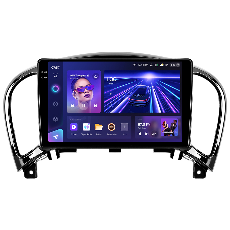 Android head unit Teyes CC3 4+32 Gb Nissan Juke 2010-2014 9" 2k