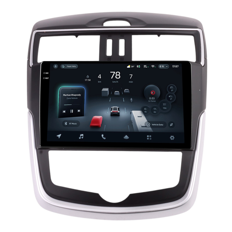 Android head unit Teyes CC4 Pro 12+256 Gb Nissan TIIDA 2016-2020 AT AC 9" 2k