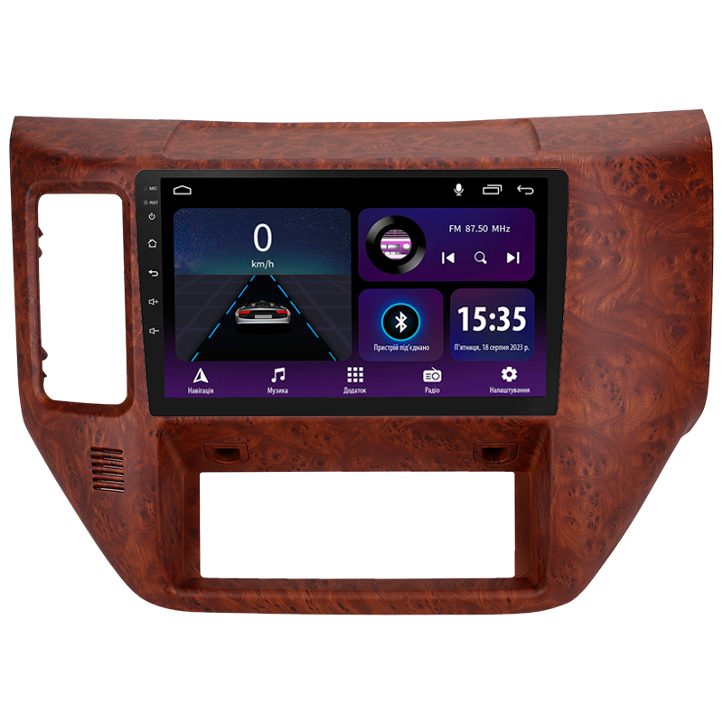 Android head unit SIGMA E9232 ANDROID 10 2+32 Gb Nissan Patrol V 5 Y61 2004-2021 (F3) 9"