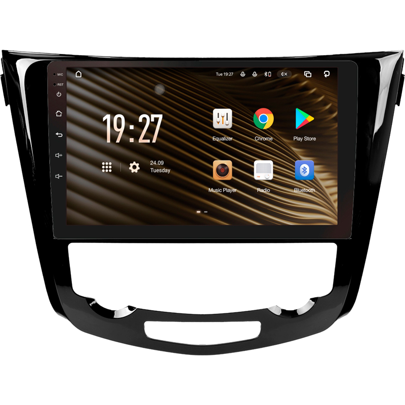 Android head unit SIGMA S10432 ANDROID 10 4+32 Gb 4G DSP Nissan X-Trail X Trail 3 T32 2013-2022- (F2) Automatic air conditioning (C) 10"