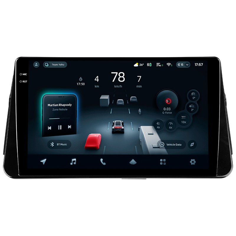 Android head unit Teyes CC4 Pro 8+128 Gb Nissan Kicks P15 2017-2021 10" 2k