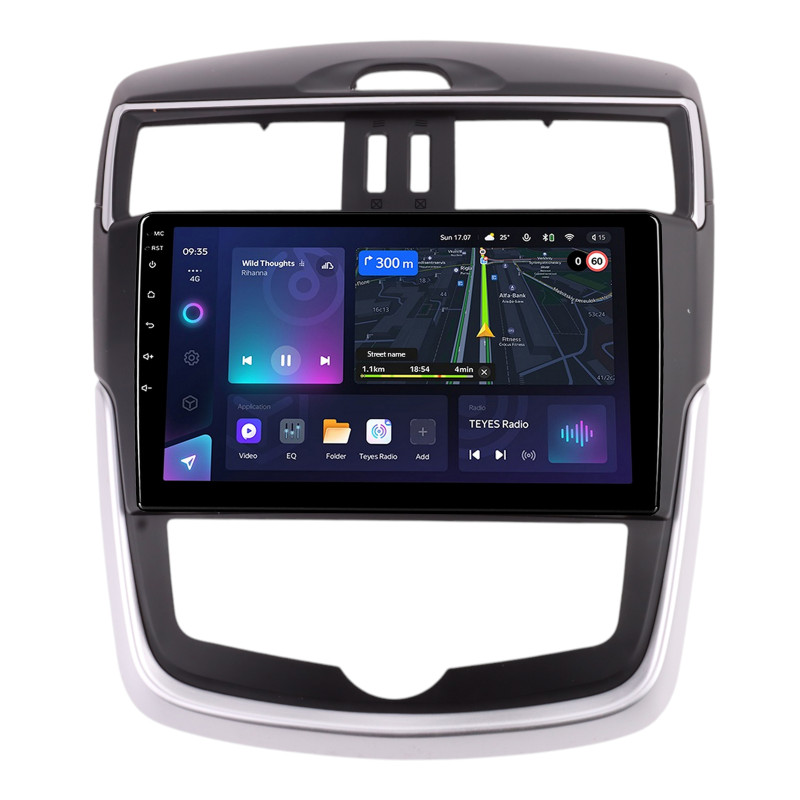 Android head unit Teyes CC3L 4+32 Gb Nissan TIIDA 2016-2020 AT AC 9"