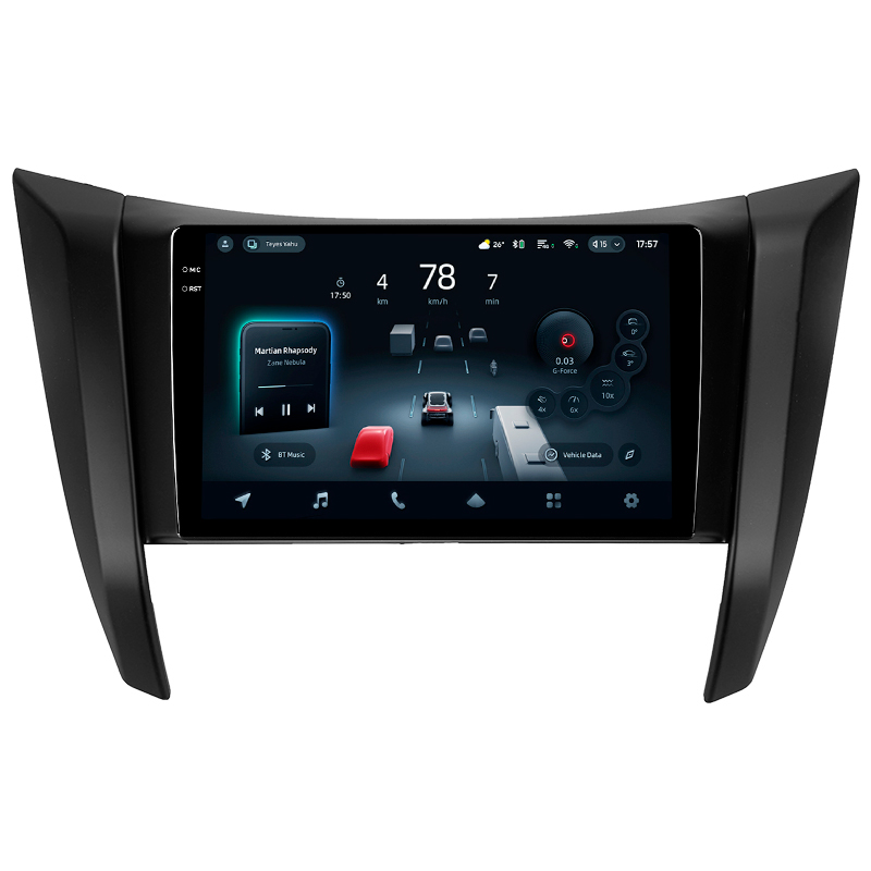 Android head unit Teyes CC4 Pro 8+128 Gb Nissan Navara D23 IV 4 2014-2021 (B) 9" 2k (L1)
