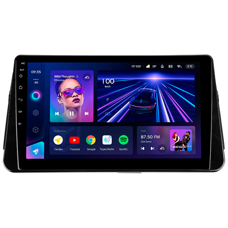 Android head unit Teyes CC3 4+32 Gb Nissan Kicks P15 2017-2021 10"