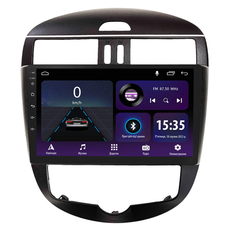 Android head unit SIGMA E10232 ANDROID 10 2+32 Gb Nissan TIIDA 2011-2015 AT AC 10"
