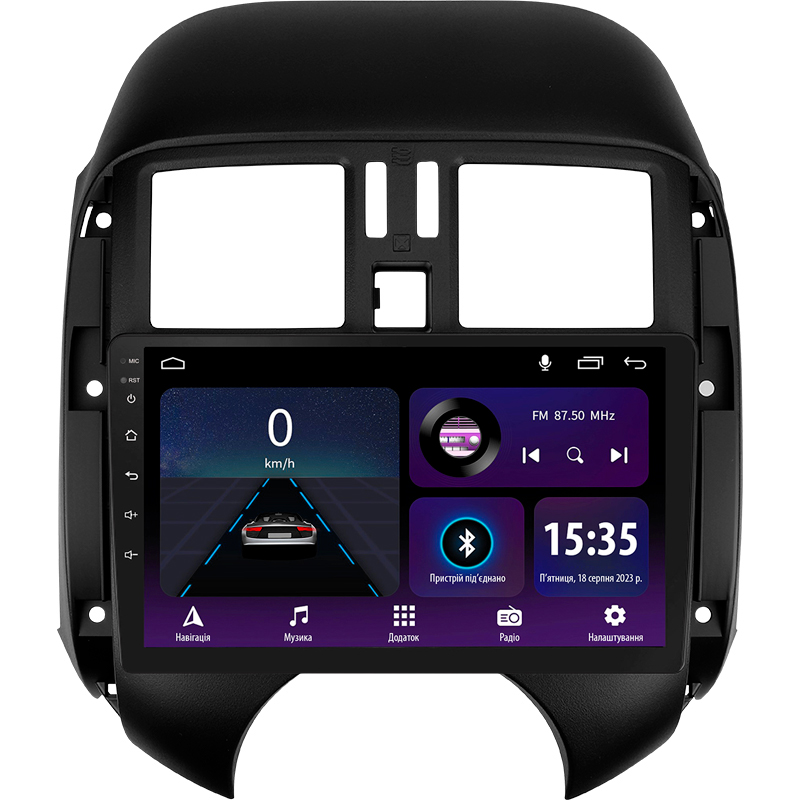 Android head unit SIGMA E9232 ANDROID 10 2+32 Gb Nissan Sunny Versa C17 2012-2014 9"