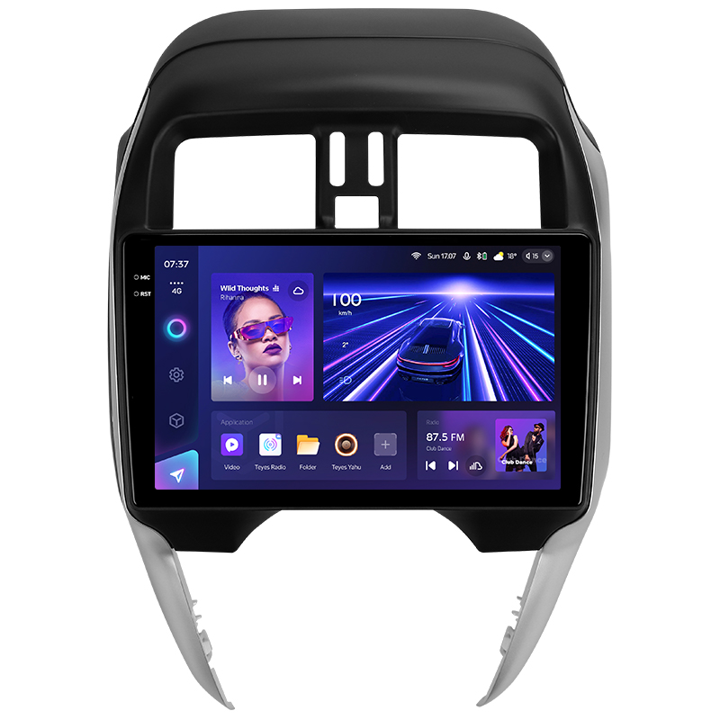 Android head unit Teyes CC3 6+128 Gb with 360° surround view° Nissan Sunny (Left hand drive) 2014-2019 (F1) 10" 2k
