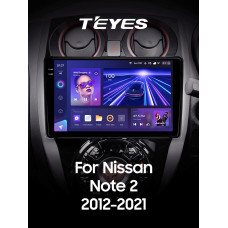 Android head unit Teyes CC3 4+64 Gb Nissan Note 2 E12 2012-2021 10" 2k