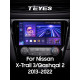 Android head unit Teyes CC3 4+64 Gb Nissan X-Trail X Trail 3 T32 2013-2022- (F1) Manual air conditioning (AB) 10" 2k