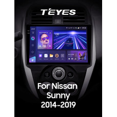 Android head unit Teyes CC3 4+32 Gb Nissan Sunny (Left hand drive) 2014-2019 (F1) 10" 2k