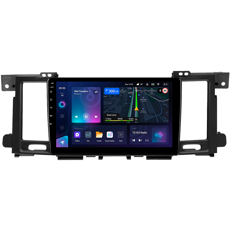 Android head unit Teyes CC3L 4+32 Gb Nissan Patrol 6 VI Y62 2010-2020 (F1) 9" (L1)