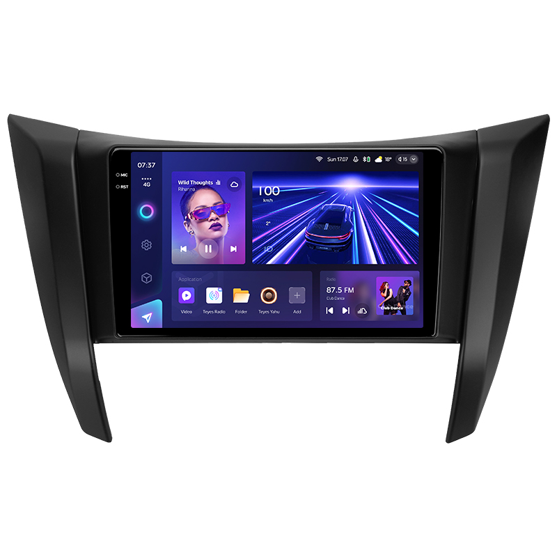 Android head unit Teyes CC3 6+128 Gb Nissan Navara D23 IV 4 2014-2021 (A) 9" 2k