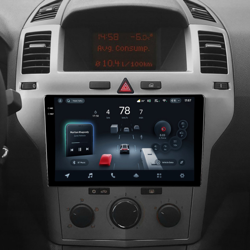 Android head unit Teyes CC4 Pro 12+256 Gb Opel Zafira B 2005-2014 For Opel Astra H (F2) 2004-2014 9" 2k