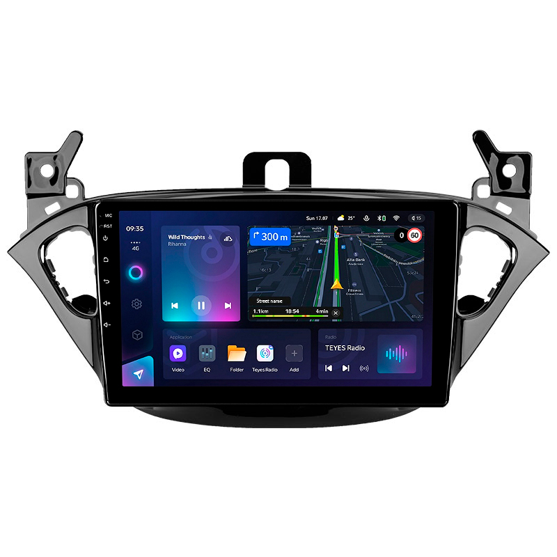 Android head unit Teyes CC3L 4+64 Gb Opel Corsa 2014-2019 9"