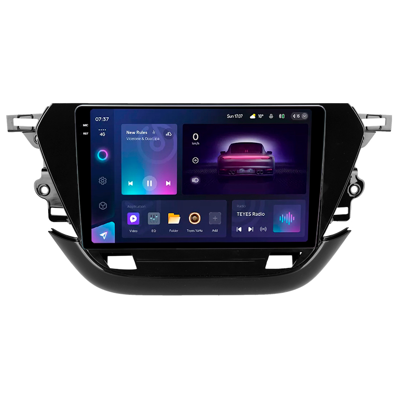 Android head unit Teyes CC3 4+64 Gb Opel Corsa F 2019-2023 9" 2k