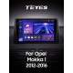 Android head unit Teyes CC3 6+128 Gb Opel Mokka 1 2012-2016 9" 2k