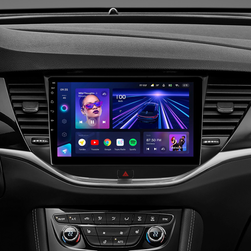 Android head unit Teyes CC3 4+32 Gb Opel Astra K 2015-2022 (B) 9"