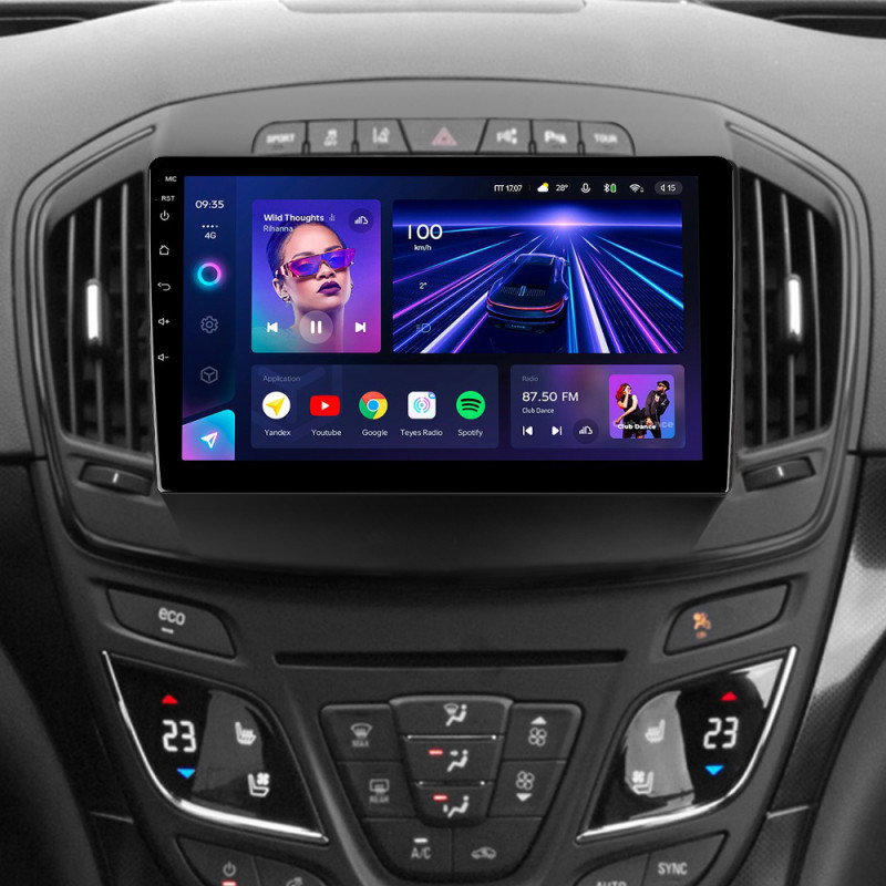 Android head unit Teyes CC3 4+32 Gb Opel Insignia 1 Buick Regal 2013-2017 (A) 9"