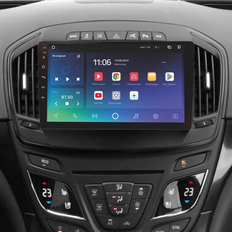 Android head unit SIGMA X9432 ANDROID 10 4+32 Gb 4G DSP Opel Insignia 1 Buick Regal 2013-2017 (B) 9"