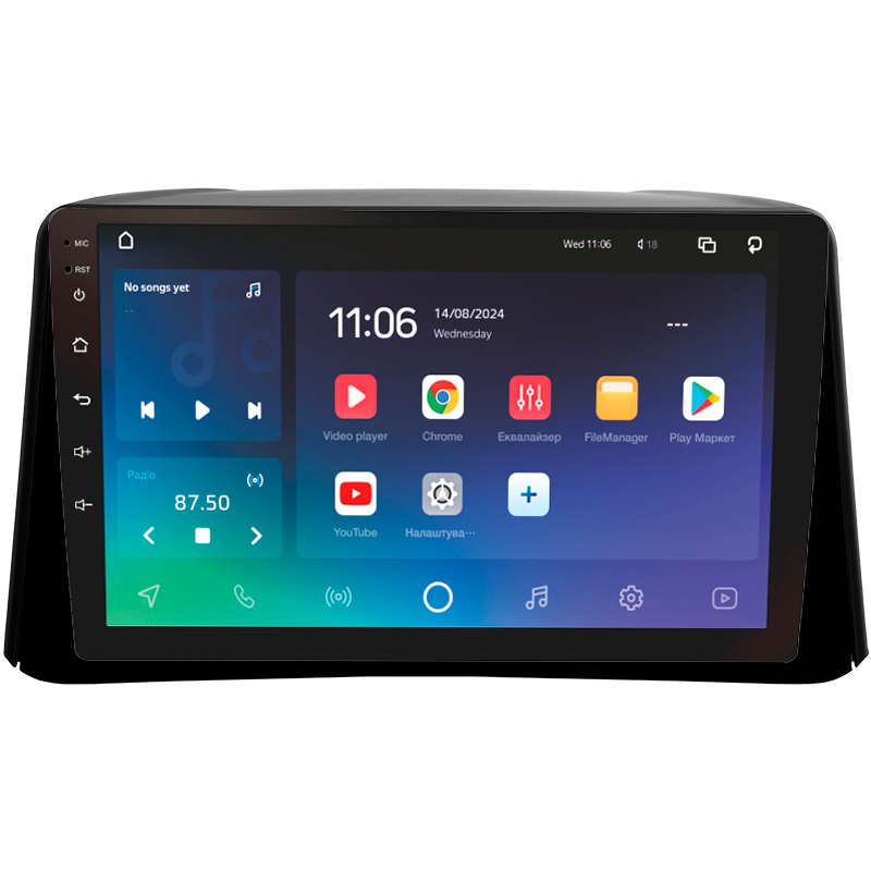 Android head unit SIGMA X9432 ANDROID 10 4+32 Gb 4G DSP Opel Mokka 1 2012-2016 9"